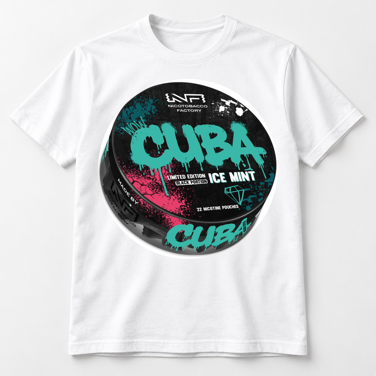 CUBA Black Limited Edition Ice Mint T-Shirt