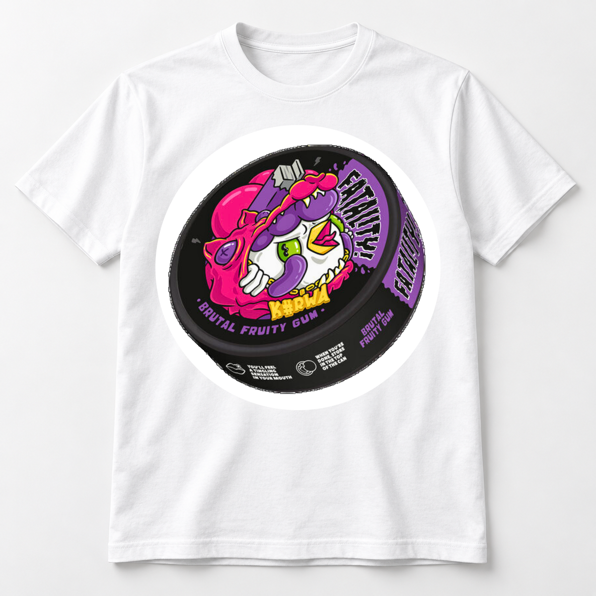 KURWA Fatality Brutal Fruity Gum T-Shirt