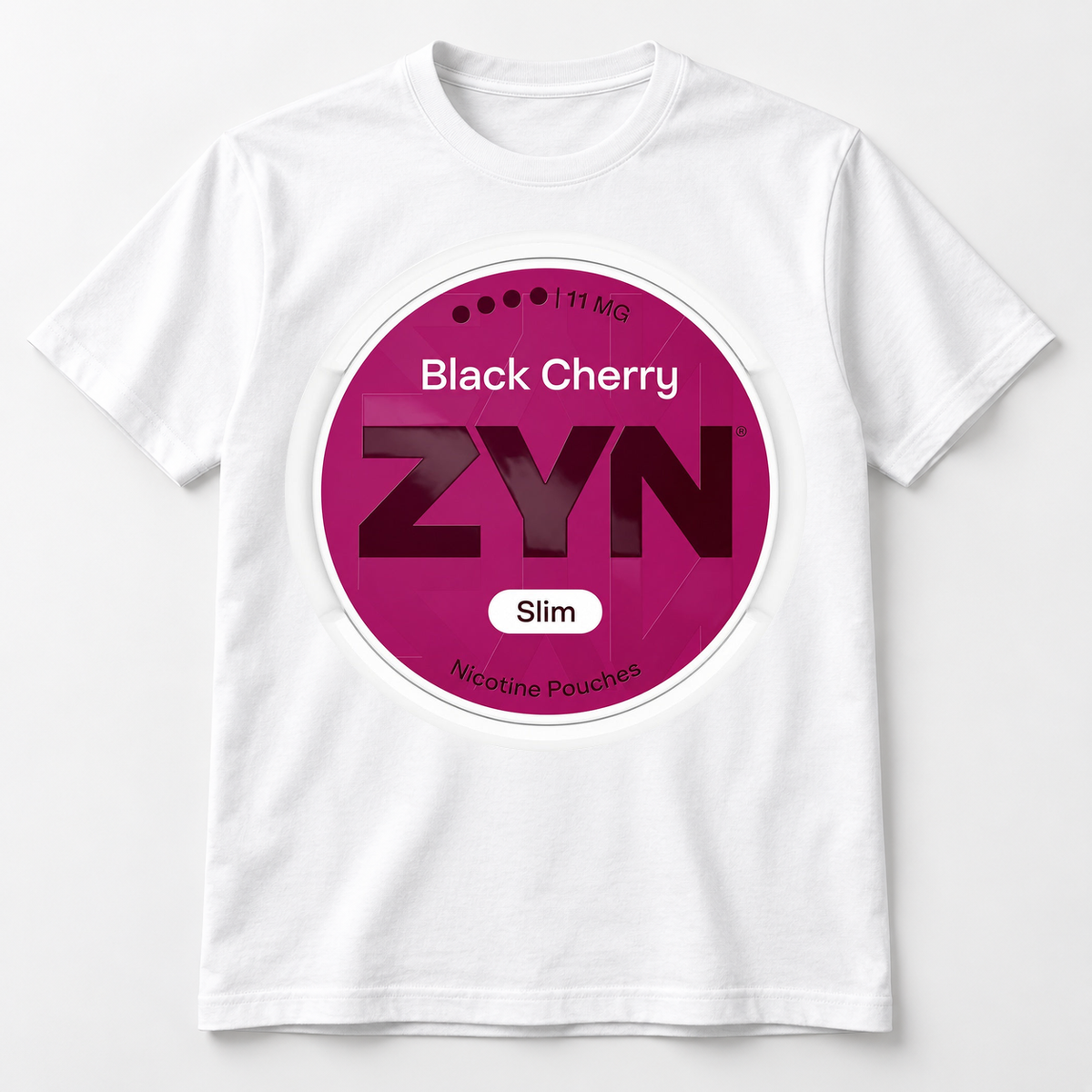 ZYN Black Cherry Slim Strong T-Shirt