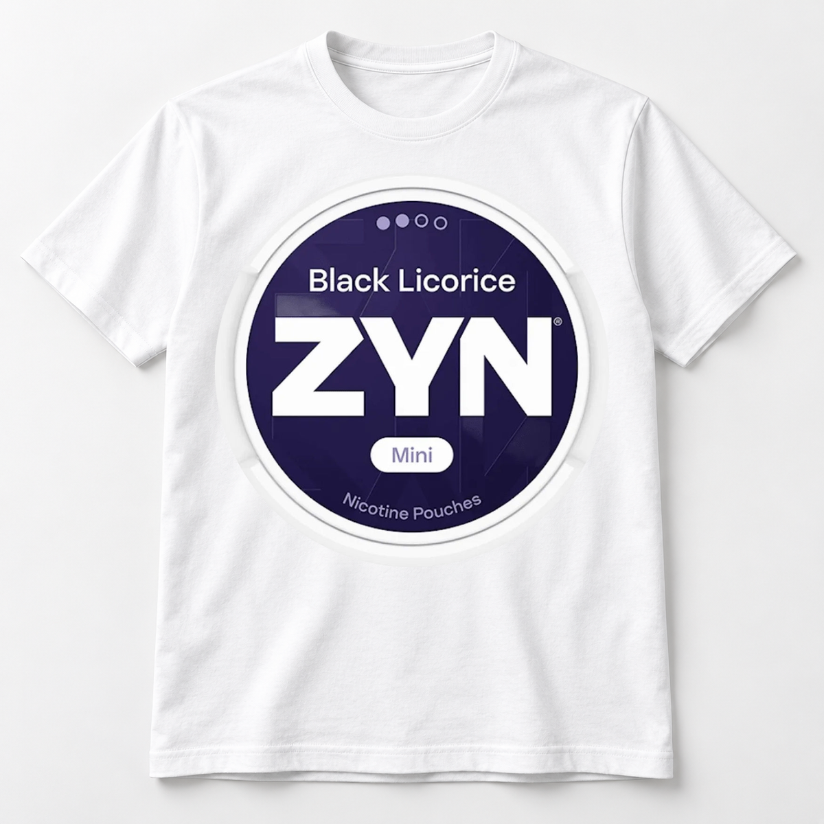 ZYN Black Licorice Mini Normal T-Shirt