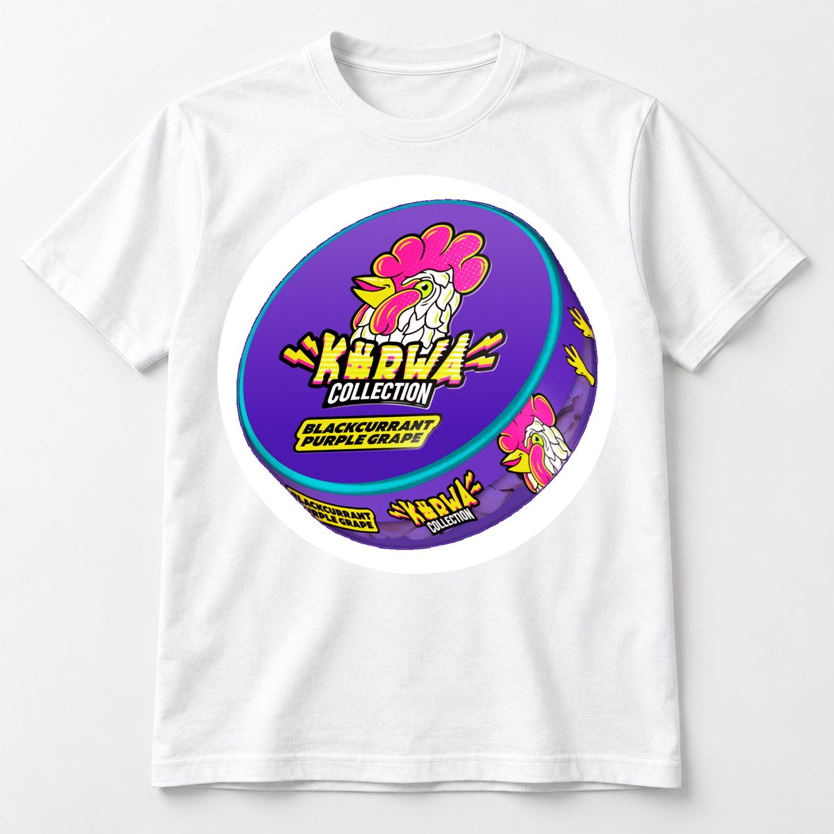 KURWA Collection Blackcurrant Purple Grape T-Shirt