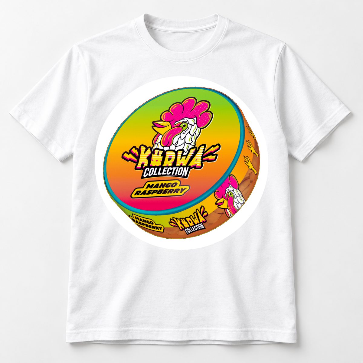 KURWA Collection Mango Raspberry T-Shirt
