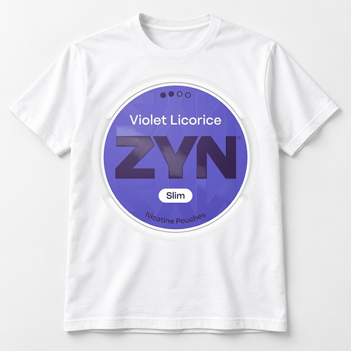 ZYN Violet Licorice Slim T-Shirt