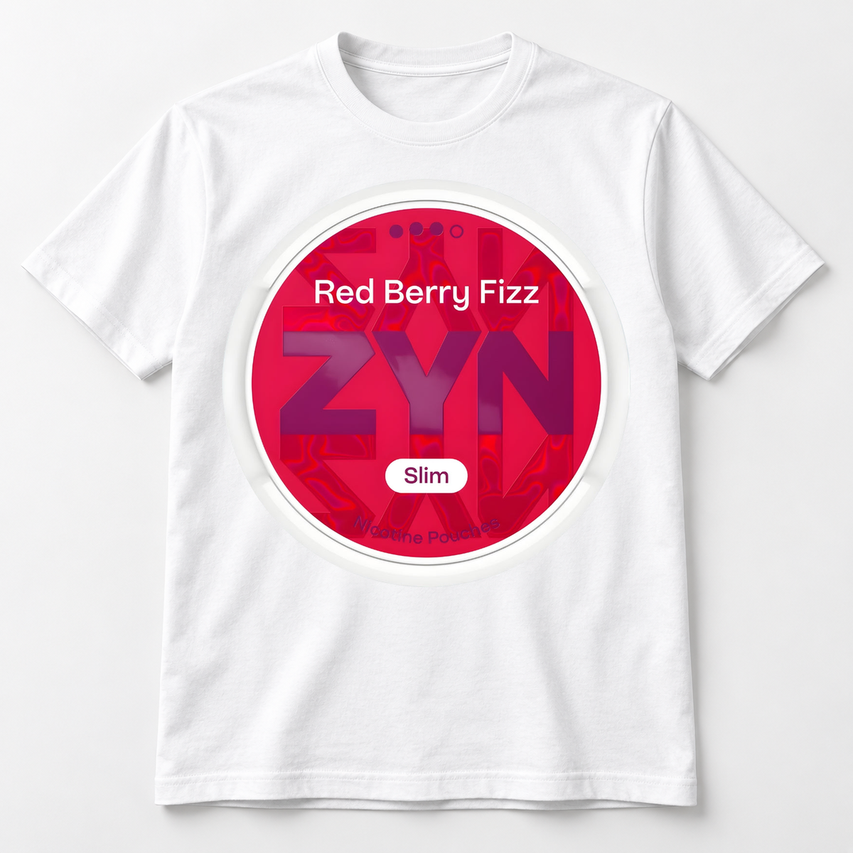 ZYN Red Berry Fizz Slim T-Shirt