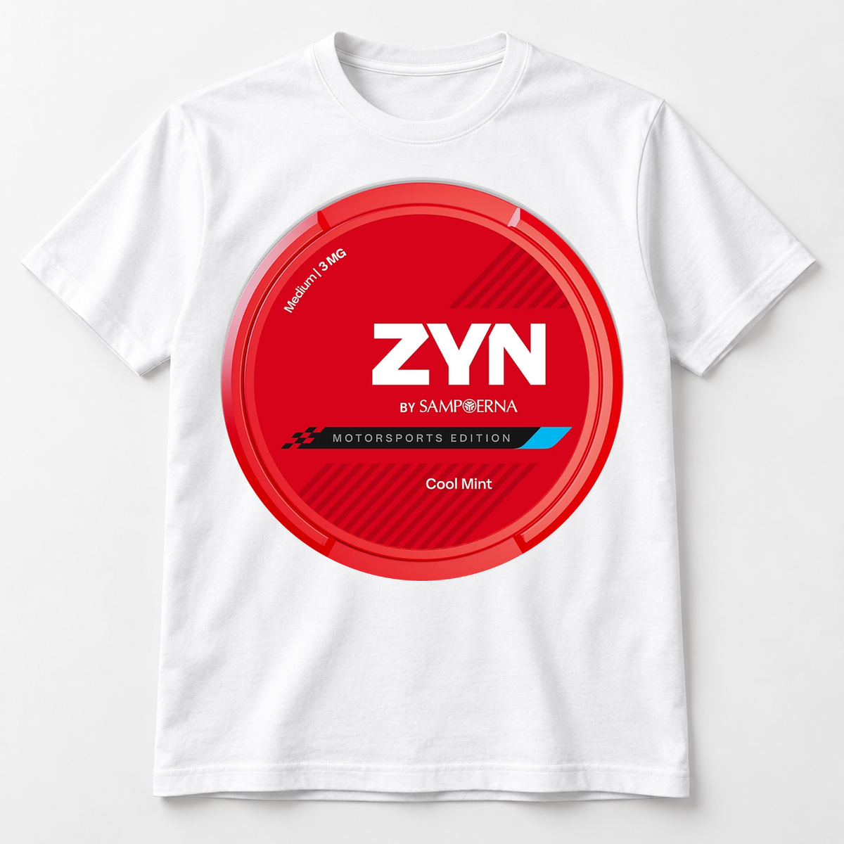 ZYN Cool Mint Mini Medium Motorsports Edition (IDN) T-Shirt
